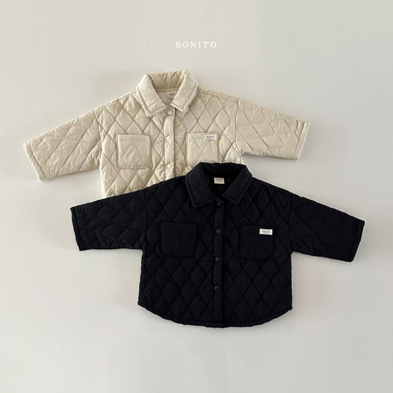 Bonito - Korean Baby Fashion - #babyoutfit - Quilting Shirt - 2