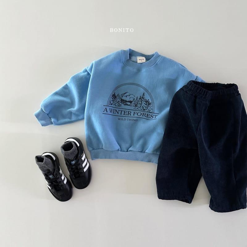 Bonito - Korean Baby Fashion - #babyoutfit - Winter Forest Sweatshirt - 12