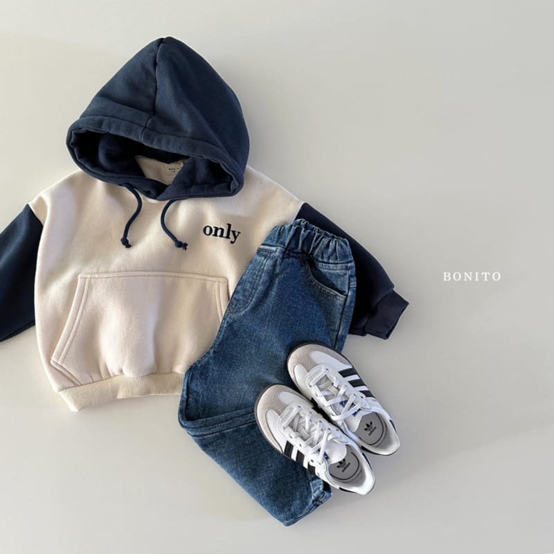 Bonito - Korean Baby Fashion - #babyoutfit - Only Slit Hoody - 11