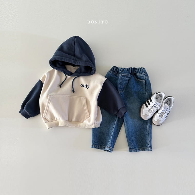 Bonito - Korean Baby Fashion - #babyoutfit - Only Slit Hoody - 12