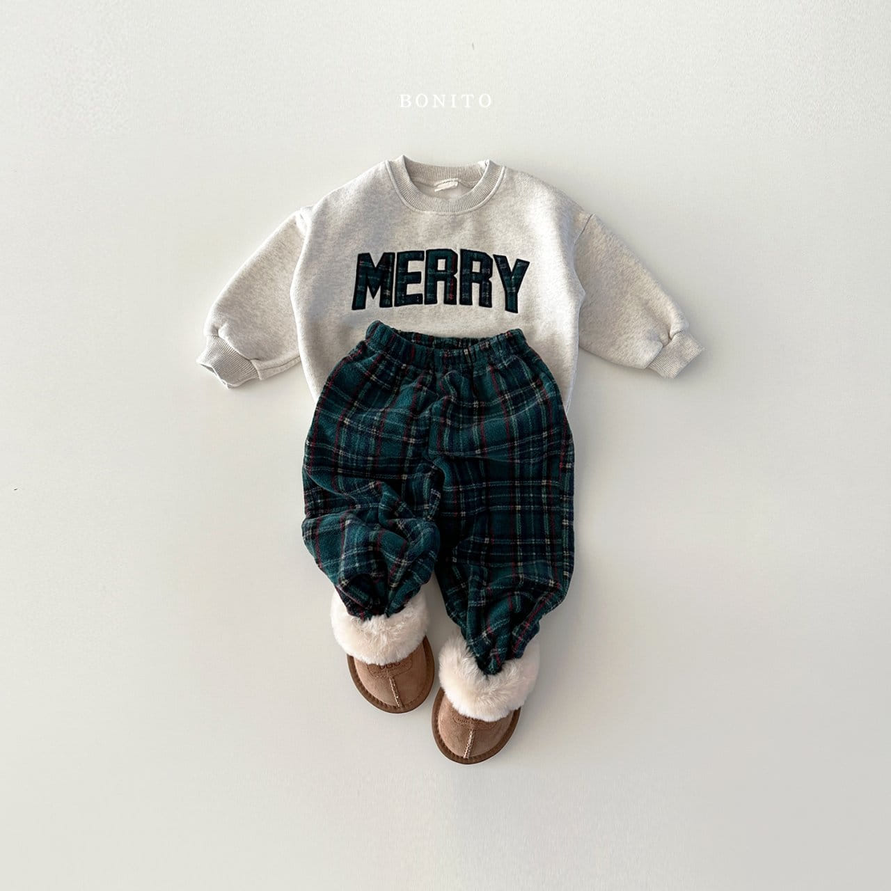 Bonito - Korean Baby Fashion - #babywear - Merry Top Bottom Set - 11