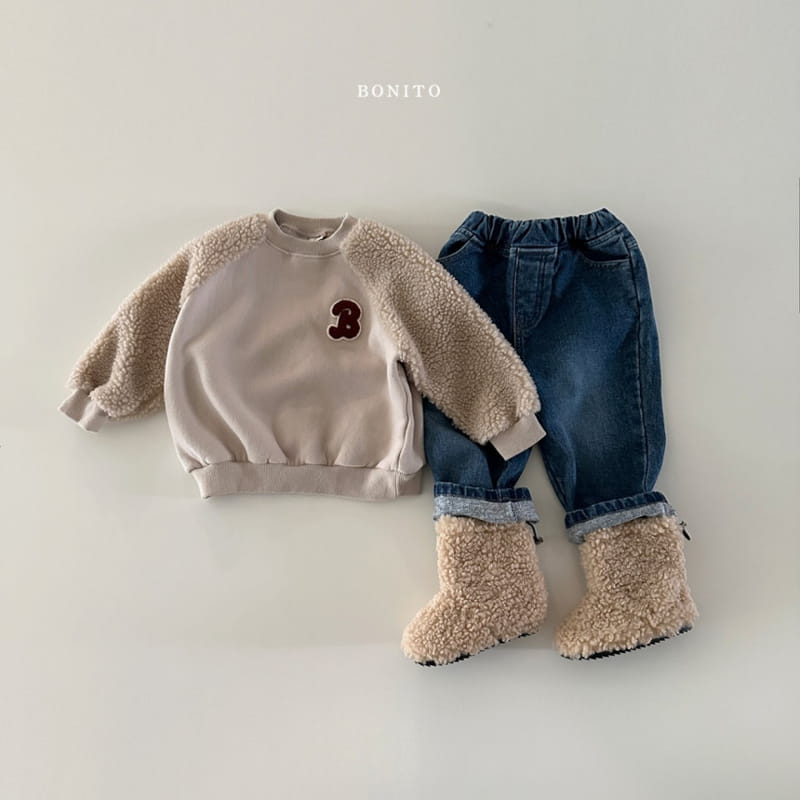 Bonito - Korean Baby Fashion - #onlinebabyshop - B Dumble Raglan Sweatshirt - 10