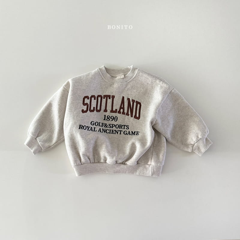 Bonito - Korean Baby Fashion - #onlinebabyshop - Scotland Sweatshirt - 6