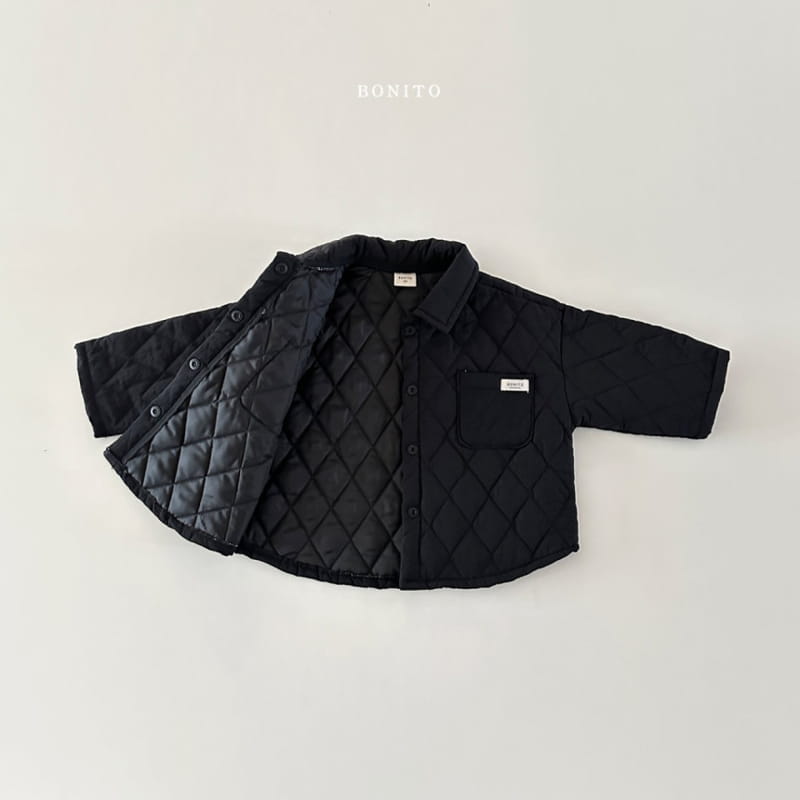 Bonito - Korean Baby Fashion - #onlinebabyshop - Quilting Shirt - 5