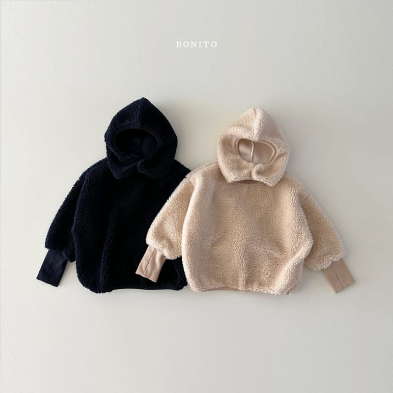 Bonito - Korean Baby Fashion - #onlinebabyshop - Dumble Sweatshirt Baraclava Set - 2