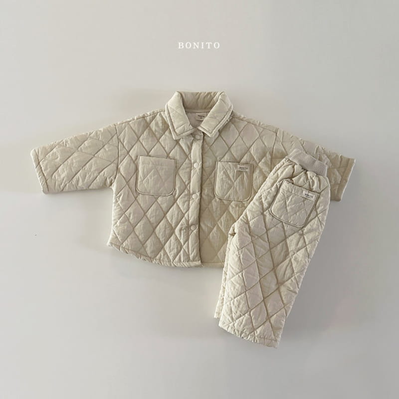Bonito - Korean Baby Fashion - #smilingbaby - Quilting Shirt - 6