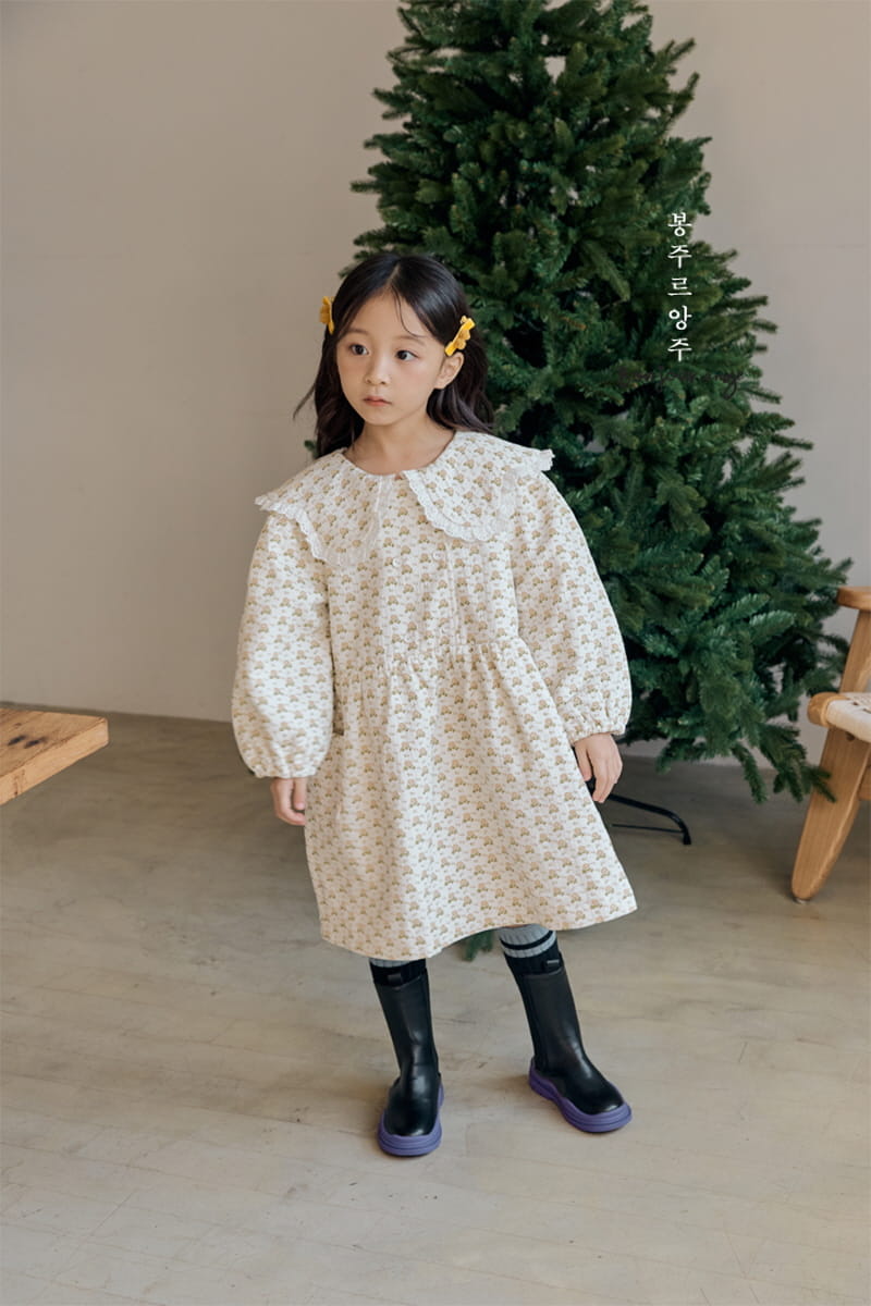 Bonjour Ange - Korean Children Fashion - #designkidswear - Stella One-piece - 10