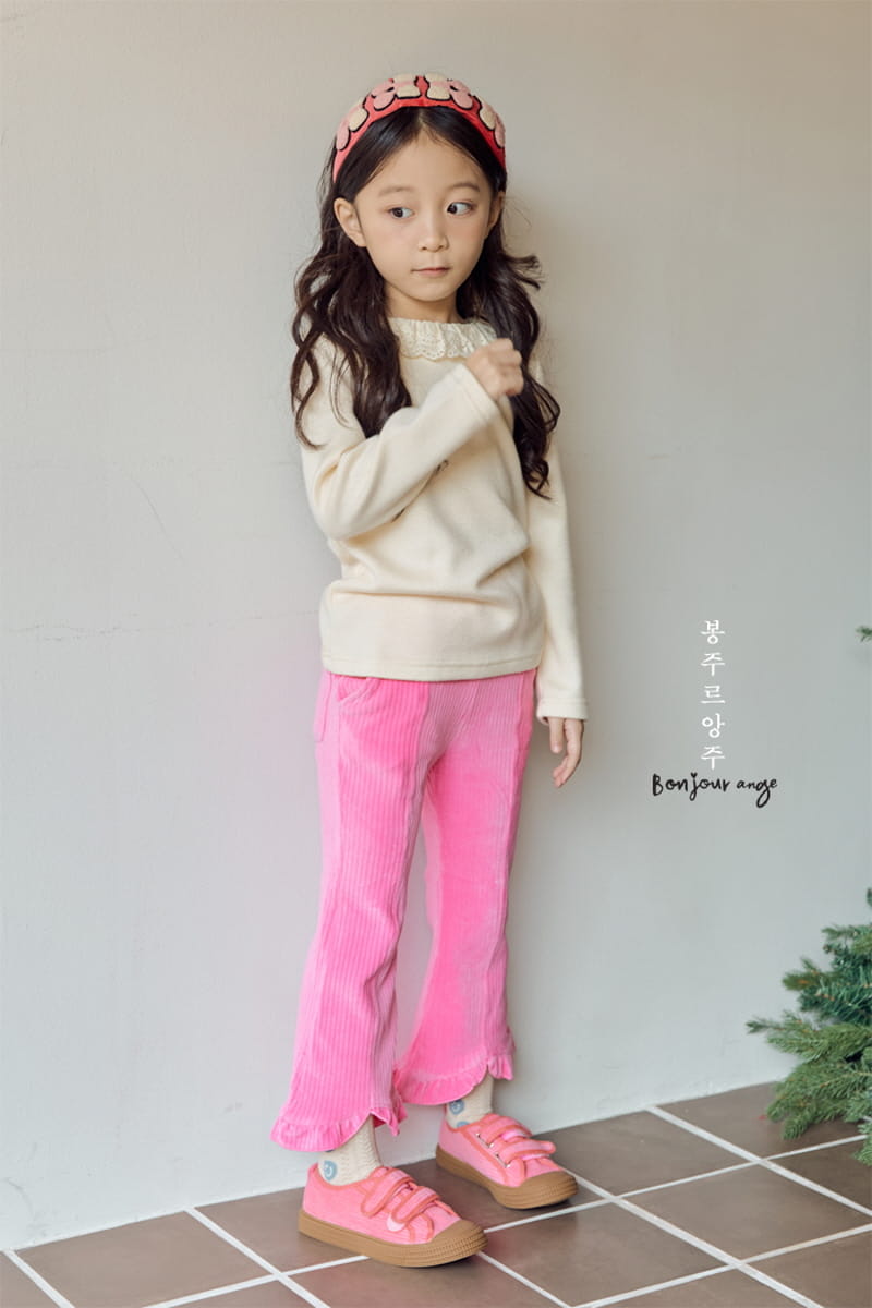 Bonjour Ange - Korean Children Fashion - #discoveringself - Mini Knit Tee - 7