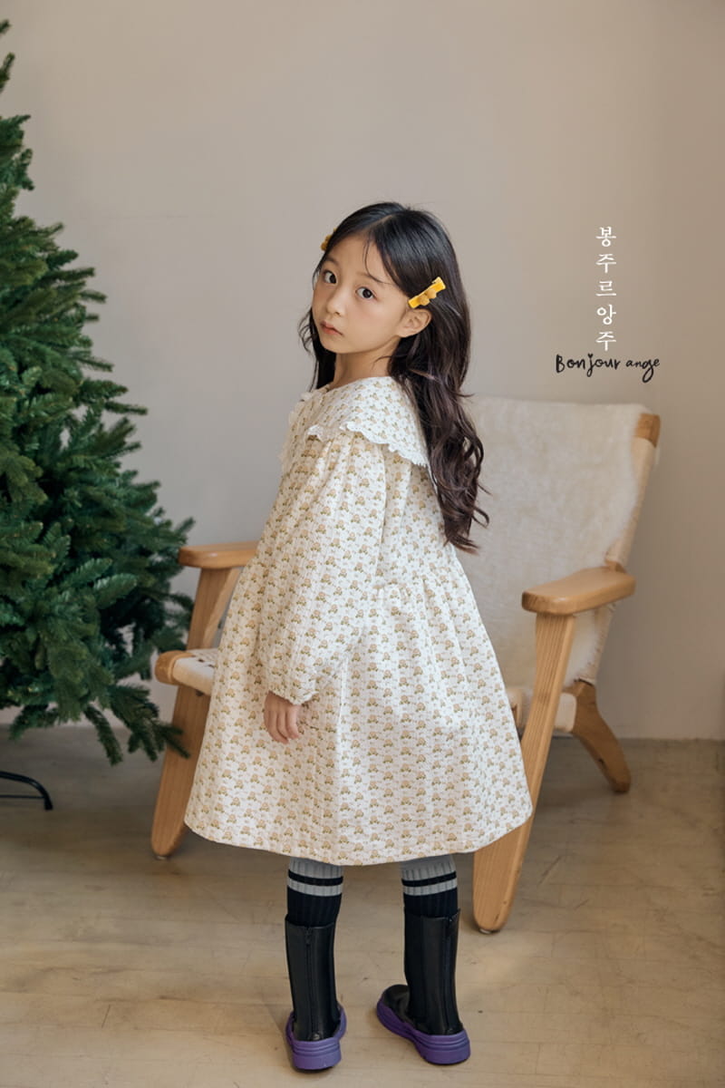 Bonjour Ange - Korean Children Fashion - #fashionkids - Stella One-piece - 12