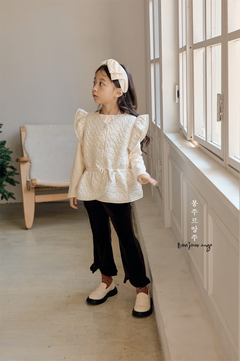 Bonjour Ange - Korean Children Fashion - #prettylittlegirls - Veloure Pants - 11
