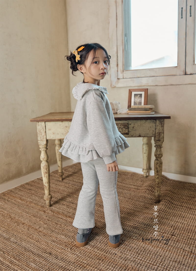 Bonjour Ange - Korean Children Fashion - #stylishchildhood - Cherry Top Bottom Set - 10