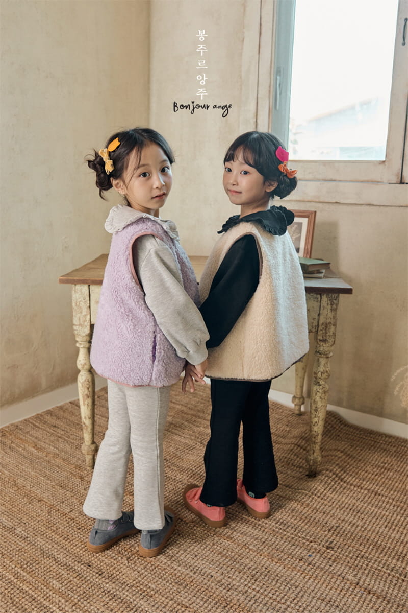 Bonjour Ange - Korean Children Fashion - #todddlerfashion - Reversible Ddoddo Vest - 11
