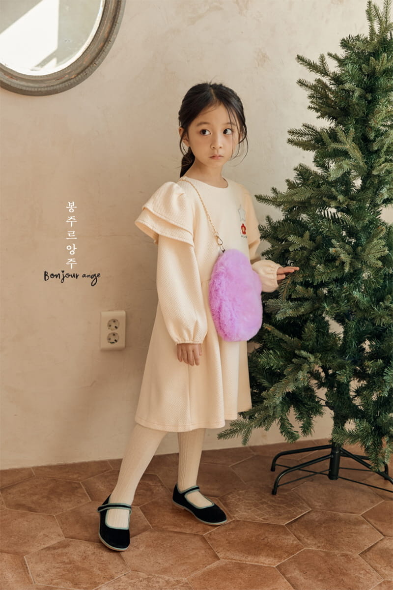 Bonjour Ange - Korean Children Fashion - #todddlerfashion - Nunu Bebe One-piece - 2