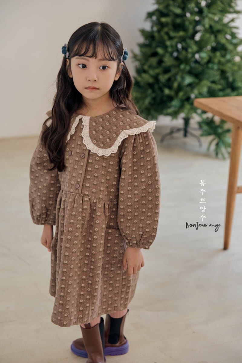 Bonjour Ange - Korean Children Fashion - #toddlerclothing - Stella One-piece - 6