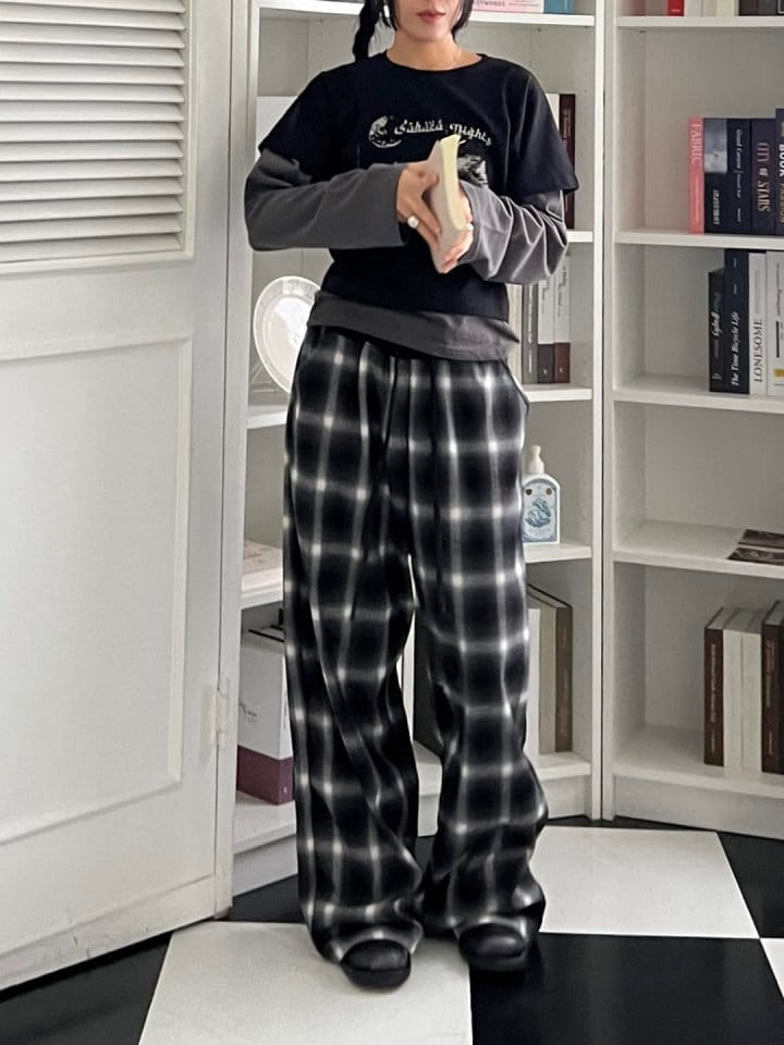 Bricklane - Korean Women Fashion - #momslook - OB Pants - 2