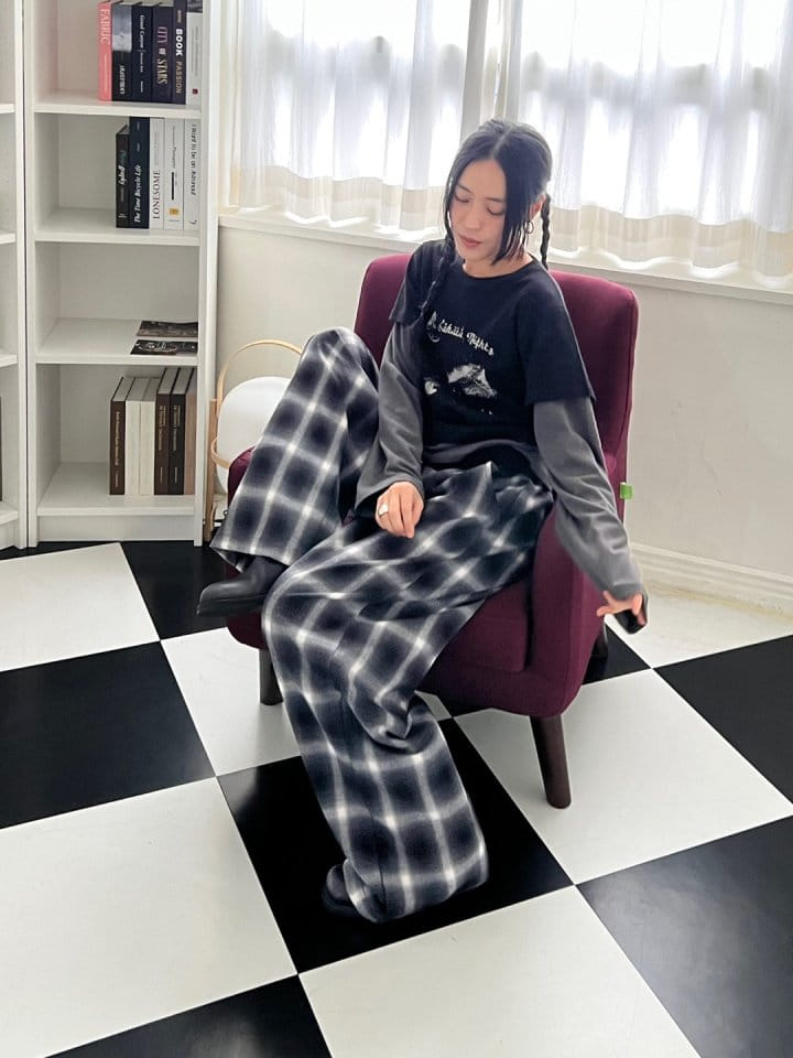 Bricklane - Korean Women Fashion - #momslook - OB Pants - 4