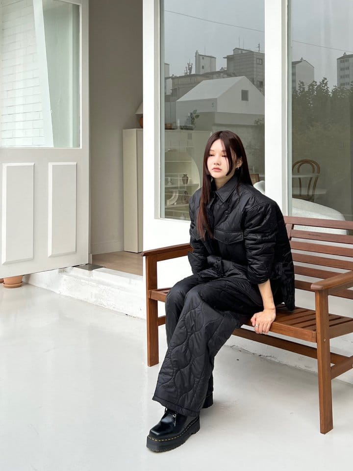 Bricklane - Korean Women Fashion - #momslook - Quilting Jacket - 10