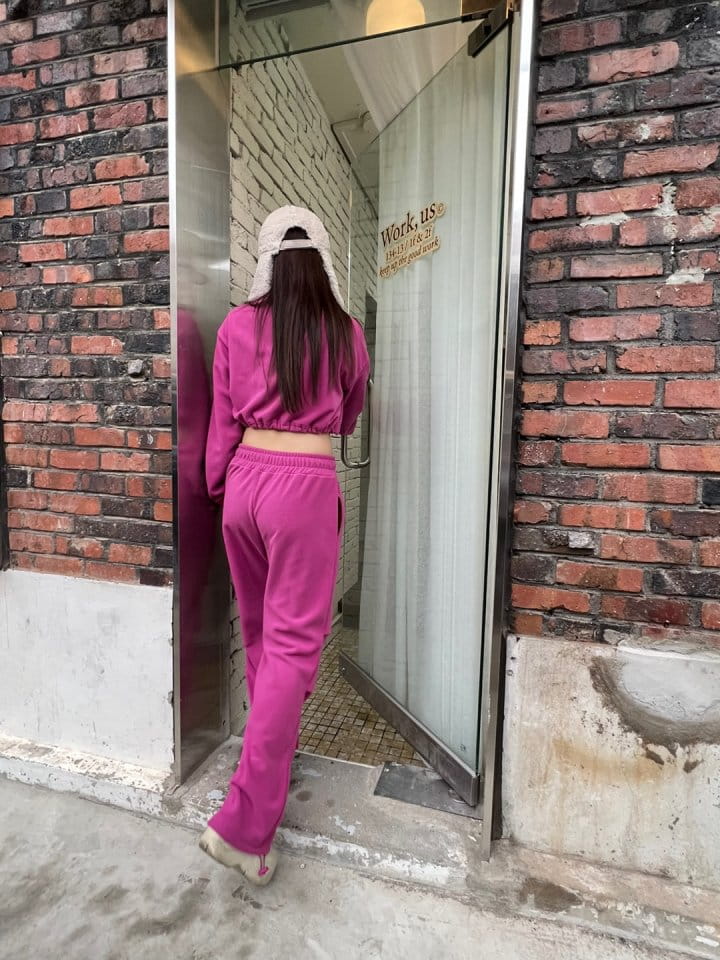 Bricklane - Korean Women Fashion - #momslook - Free High Half Turtleneck Zip-up - 5