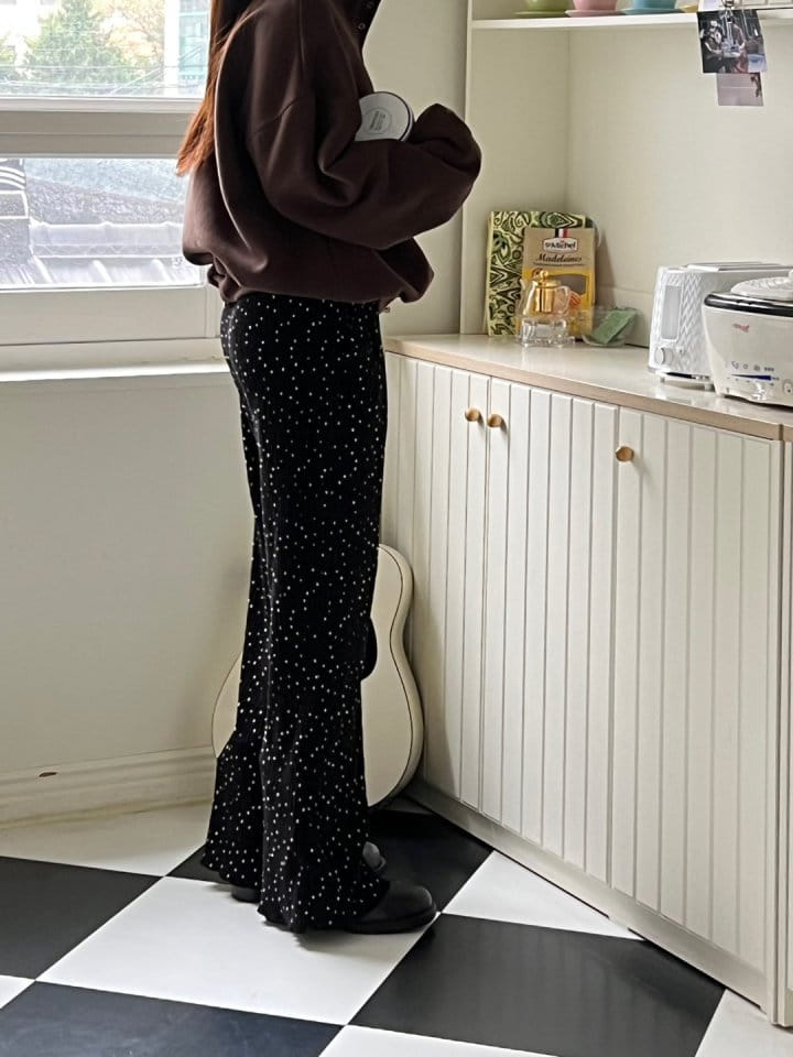 Bricklane - Korean Women Fashion - #pursuepretty - Dot Pleats Pants - 10