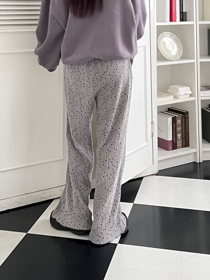 Bricklane - Korean Women Fashion - #womensfashion - Dot Pleats Pants - 7