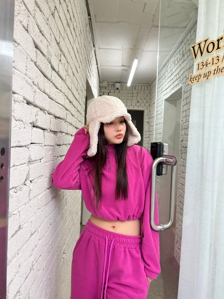 Bricklane - Korean Women Fashion - #womensfashion - Free High Half Turtleneck Zip-up - 2