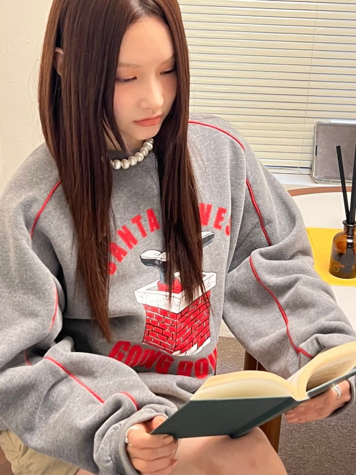 Bricklane - Korean Women Fashion - #womensfashion - Stack Fleece Sweatshirt - 10