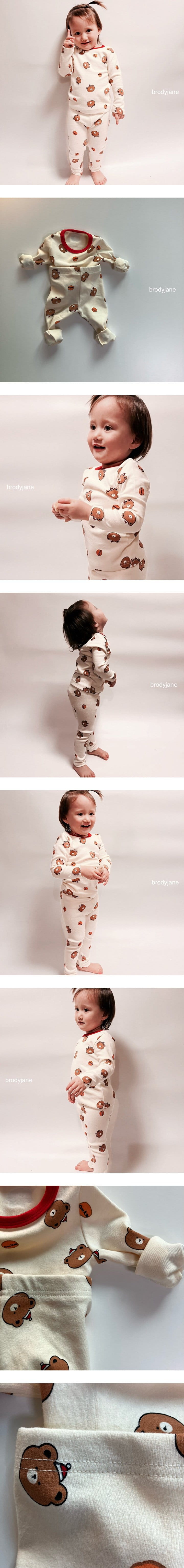 Brody Jane - Korean Baby Fashion - #babyootd - Santa Bear Set Bebe