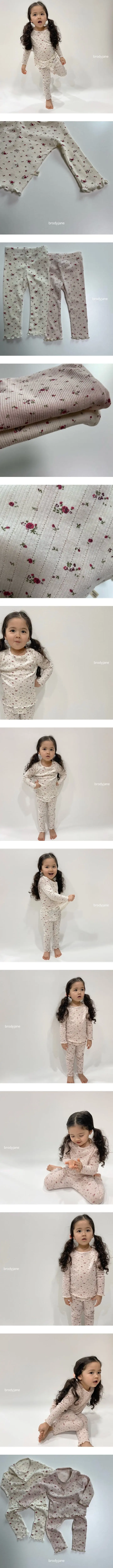 Brody Jane - Korean Baby Fashion - #babyoutfit - Flower Eyelet Frill SET