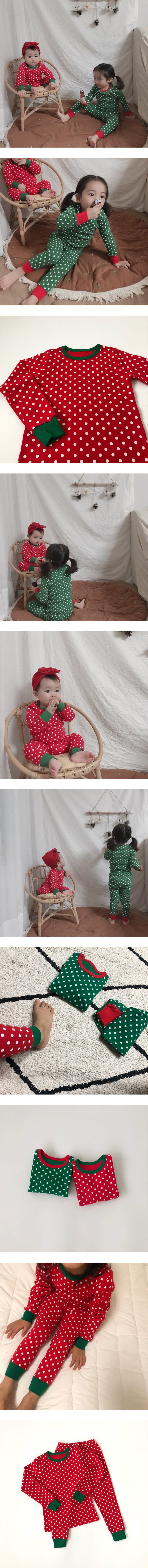 Brody Jane - Korean Children Fashion - #childofig - Chirstmas Dot Set
