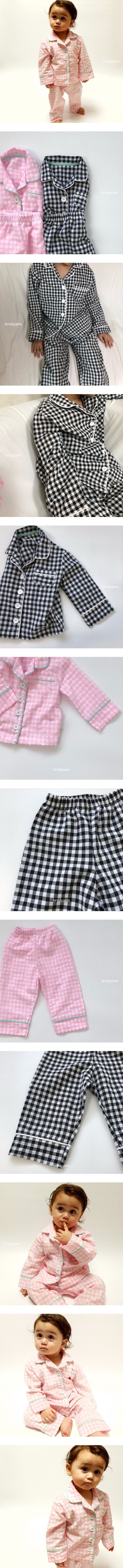 Brody Jane - Korean Children Fashion - #minifashionista - Basic Check Pajama