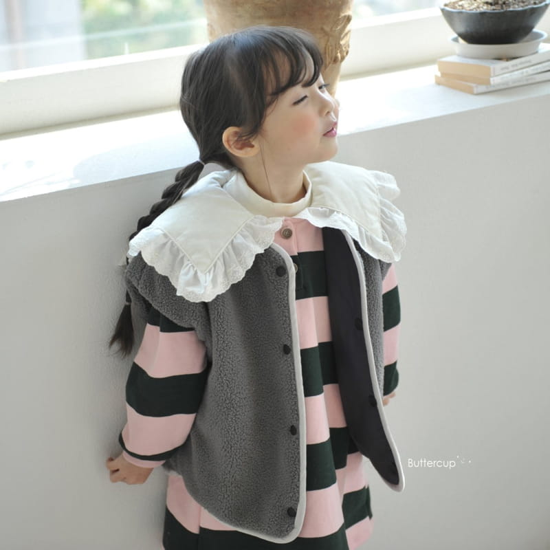 Buttercup - Korean Children Fashion - #childofig - Big Ribbon One-piece - 3