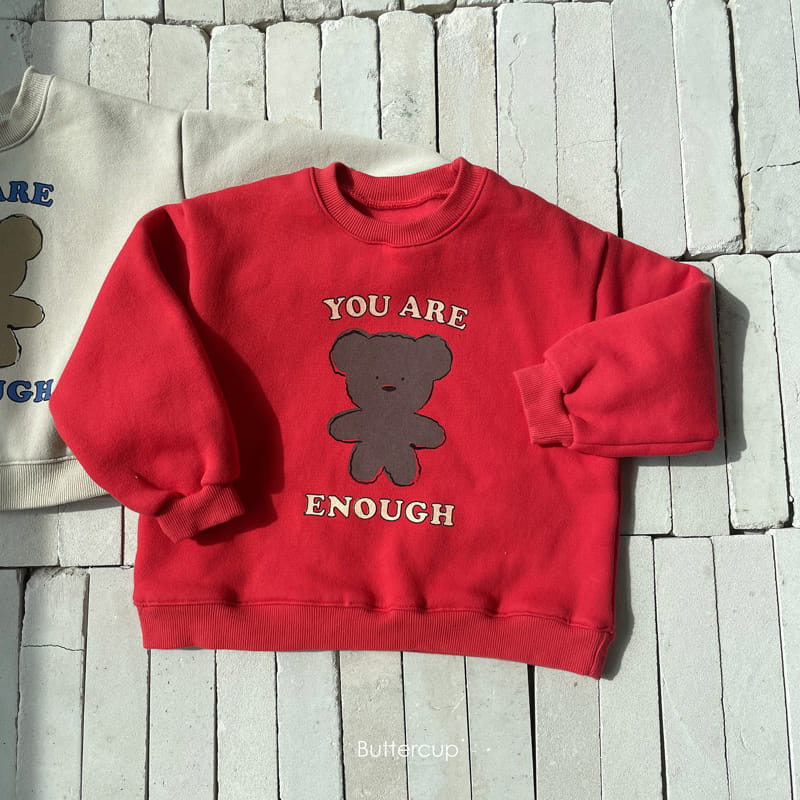 Buttercup - Korean Children Fashion - #designkidswear - Enough Bear Sweatshirt