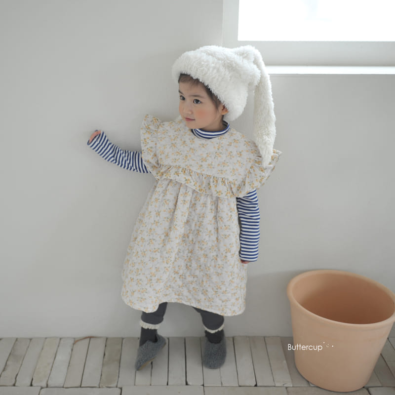 Buttercup - Korean Children Fashion - #discoveringself - Big Colllar Flower One-piece - 6