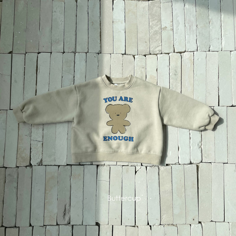 Buttercup - Korean Children Fashion - #discoveringself - Enough Bear Sweatshirt - 2