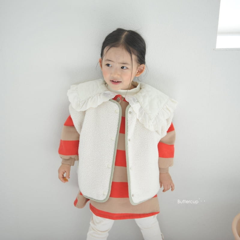 Buttercup - Korean Children Fashion - #kidsshorts - Big Ribbon One-piece - 9
