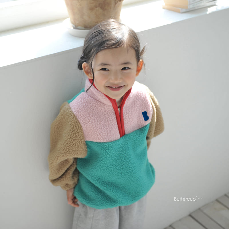 Buttercup - Korean Children Fashion - #kidsshorts - Fleece Half Zip-up - 10