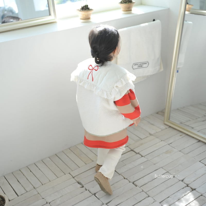 Buttercup - Korean Children Fashion - #kidsstore - Big Ribbon One-piece - 10
