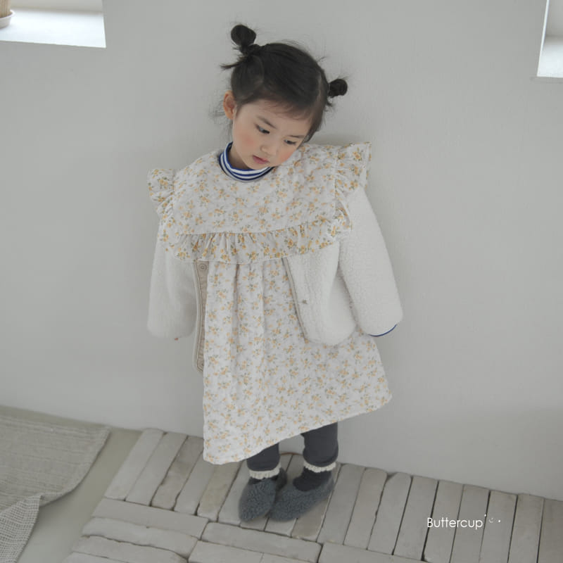 Buttercup - Korean Children Fashion - #kidzfashiontrend - Big Colllar Flower One-piece - 10