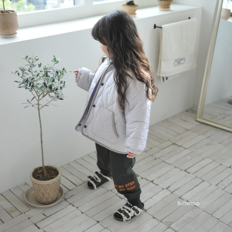 Buttercup - Korean Children Fashion - #kidsstore - Wind Quilting Jupmer - 4