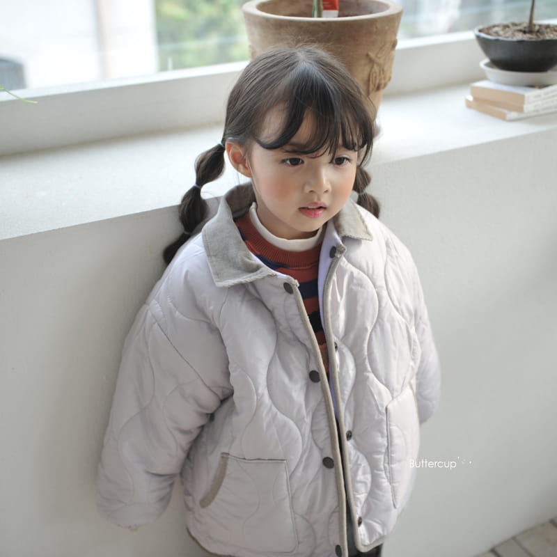 Buttercup - Korean Children Fashion - #littlefashionista - Wind Quilting Jupmer - 6
