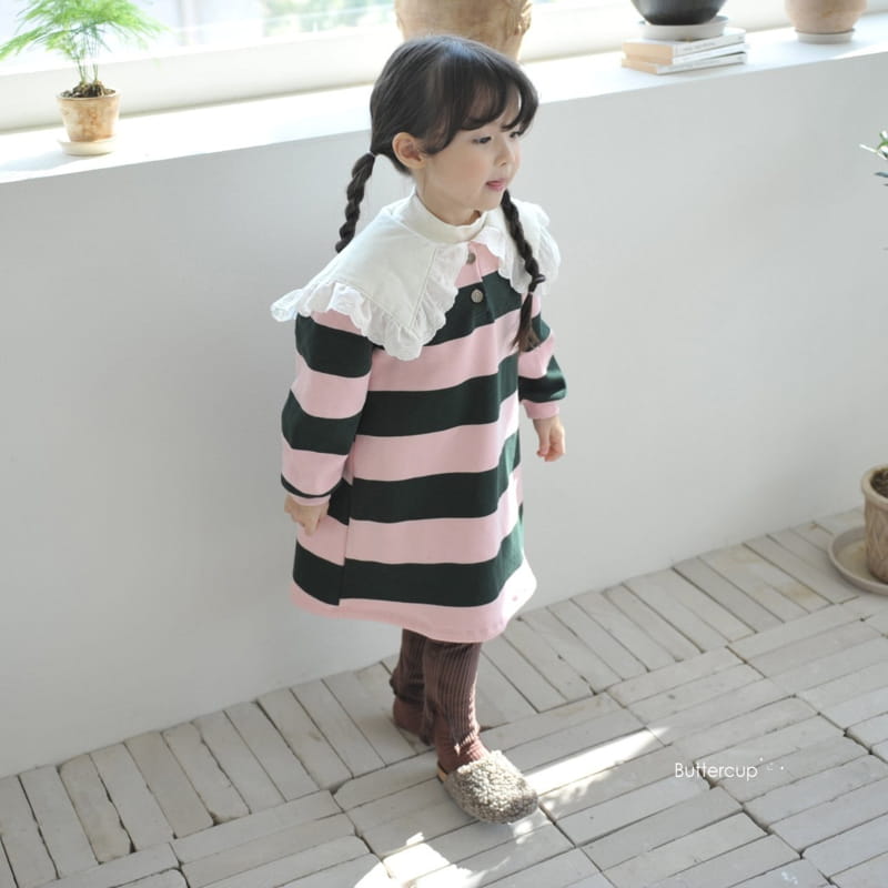 Buttercup - Korean Children Fashion - #prettylittlegirls - Big Ribbon One-piece - 2