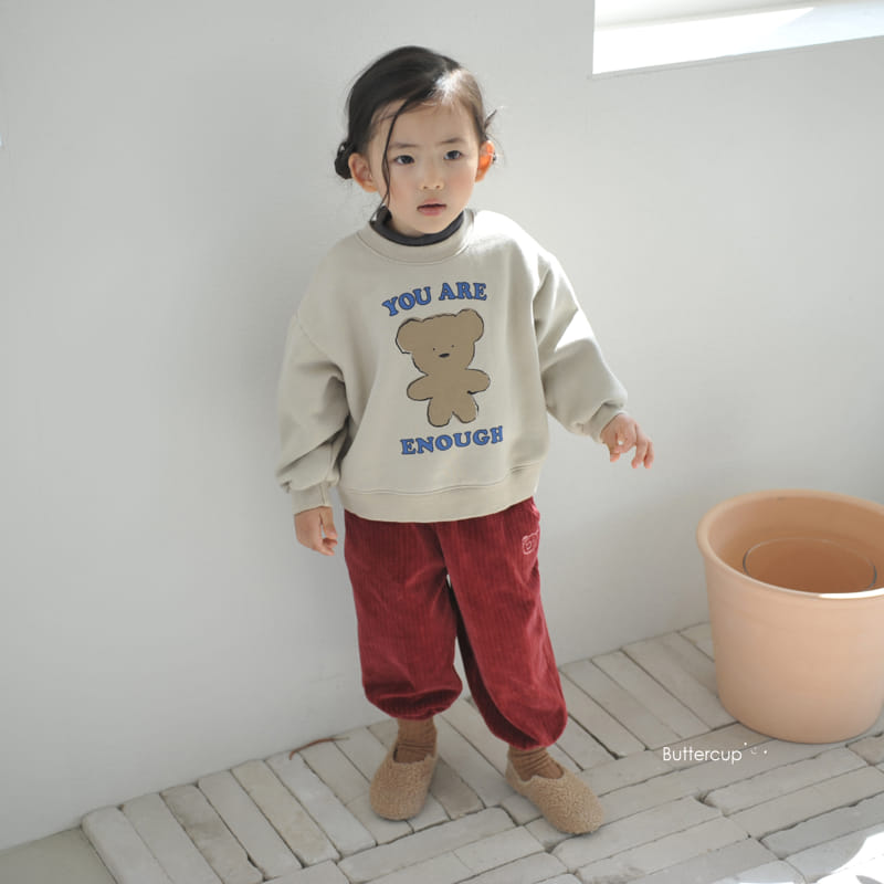 Buttercup - Korean Children Fashion - #prettylittlegirls - Enough Bear Sweatshirt - 11
