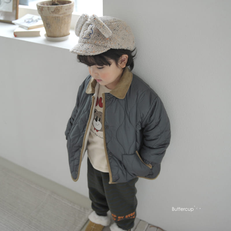 Buttercup - Korean Children Fashion - #stylishchildhood - Wind Quilting Jupmer - 12
