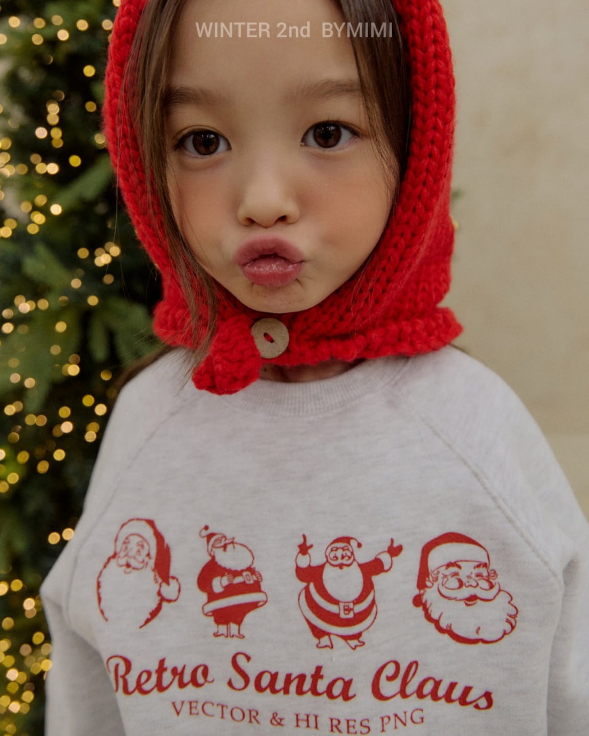 Bymimi - Korean Children Fashion - #Kfashion4kids - Button Baraclava - 2