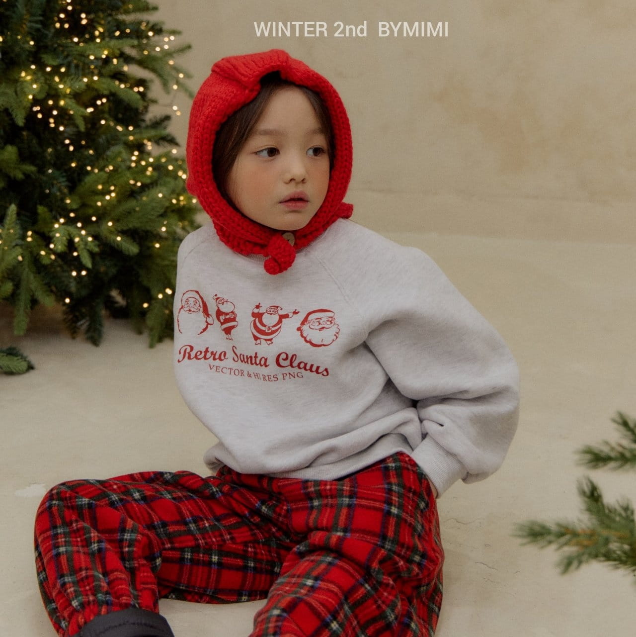 Bymimi - Korean Children Fashion - #stylishchildhood - Santa Sweatshirt - 4