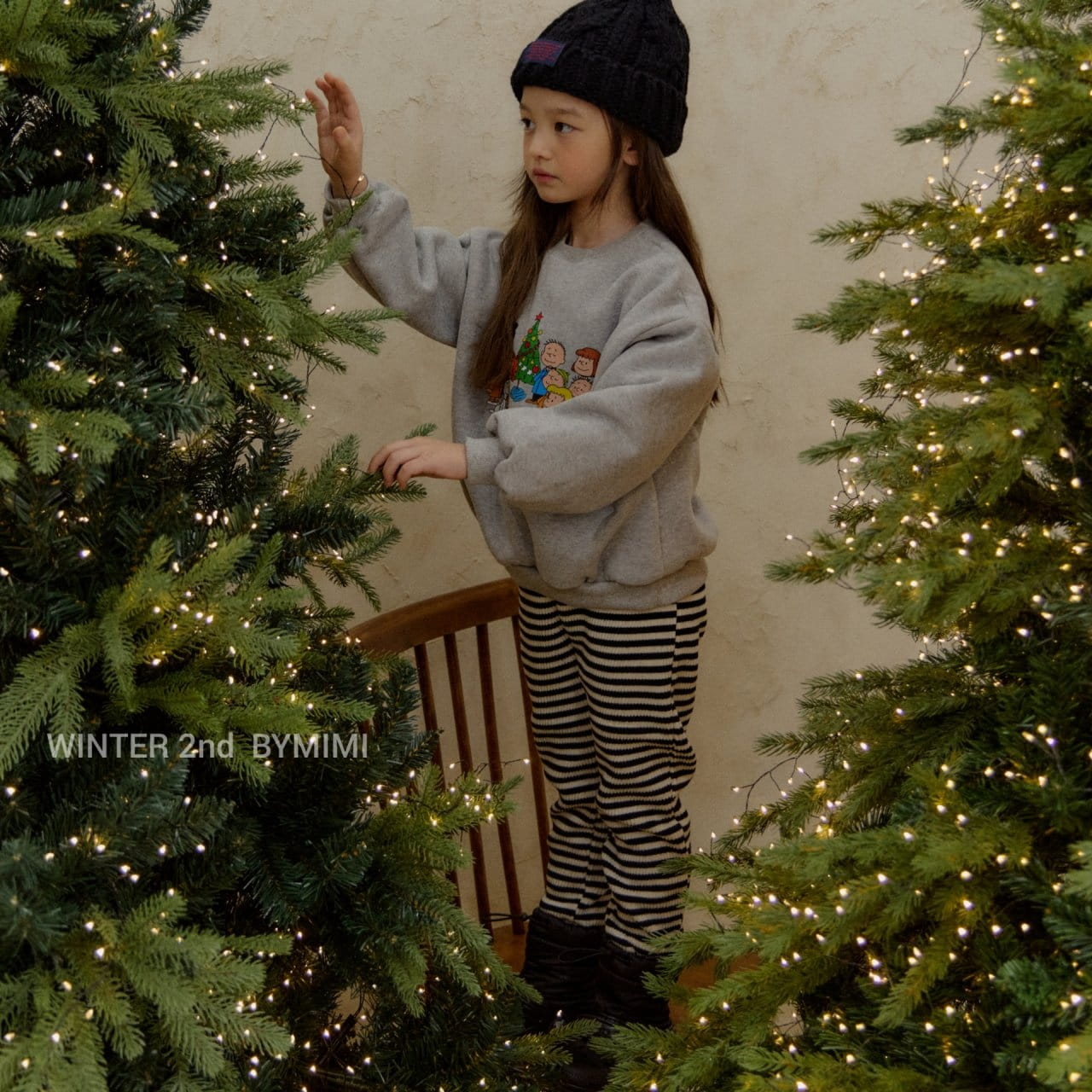 Bymimi - Korean Children Fashion - #childrensboutique - Tree Sweatshirt - 7