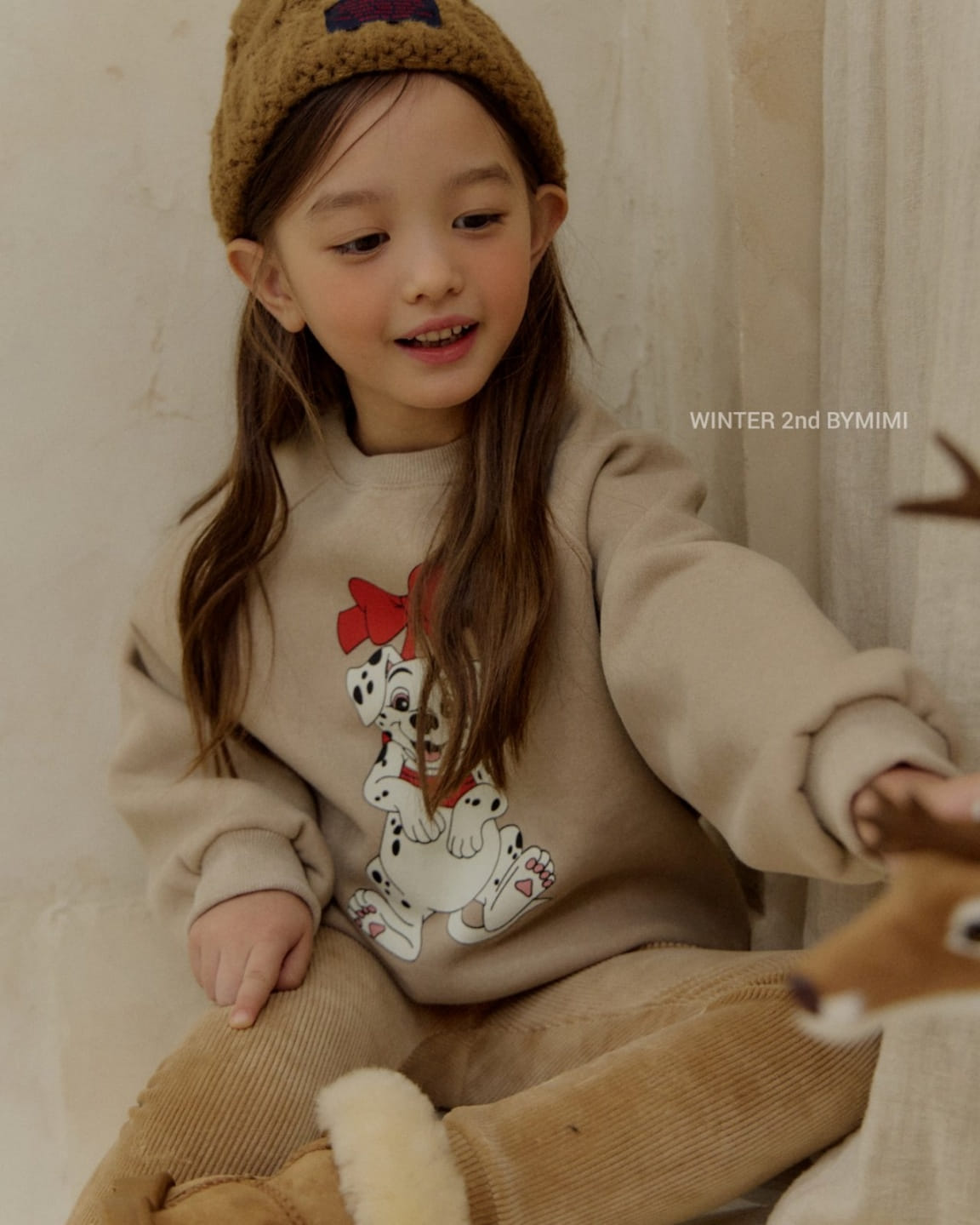 Bymimi - Korean Children Fashion - #childrensboutique - Ribbon Pigment Sweatshirt - 6