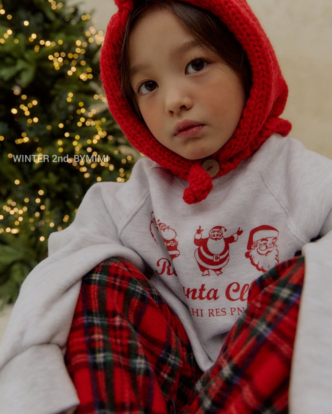 Bymimi - Korean Children Fashion - #childrensboutique - Santa Sweatshirt - 5