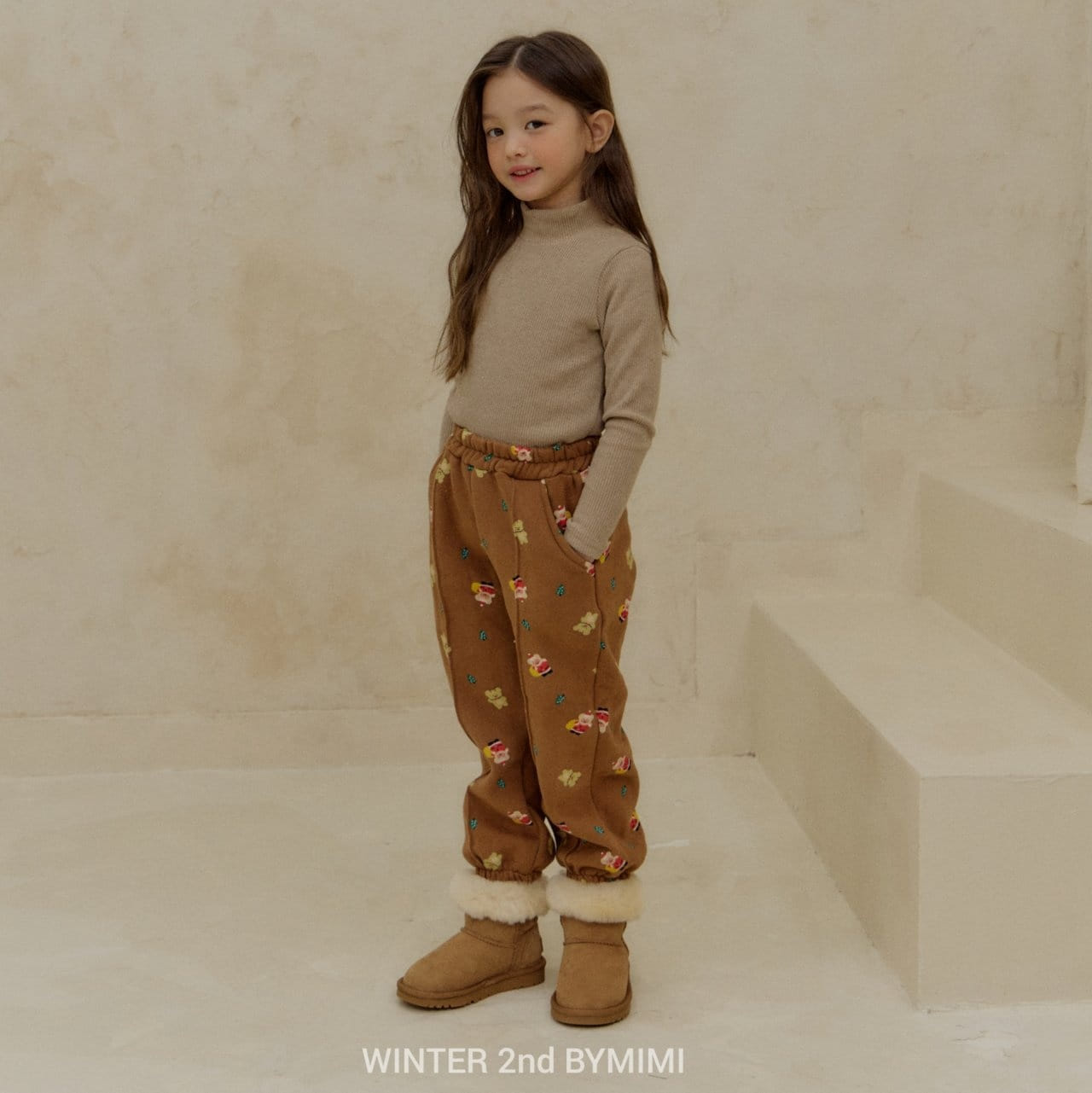 Bymimi - Korean Children Fashion - #childrensboutique - Baby Santa Jogger Pants