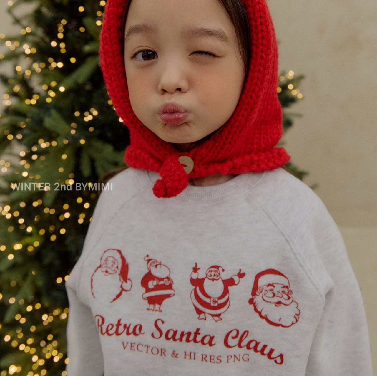 Bymimi - Korean Children Fashion - #childrensboutique - Button Baraclava - 9